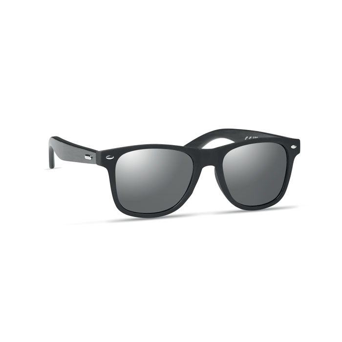 Lunettes soleil personnalisables verre miroir RHODOS silver brillant